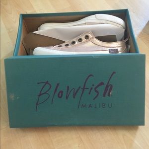 Blowfish Rose Gold Casanova Canvas Sneaker 8